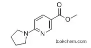 Molecular Structure of 210963-94-3 (METHYL 6-(1-PYRROLIDINYL)NICOTINATE)